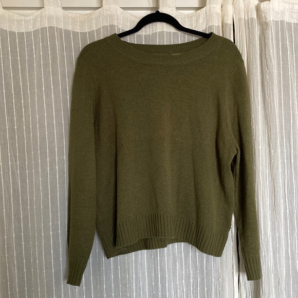 H&M Green Sweater, Size L - Picture 1 of 5